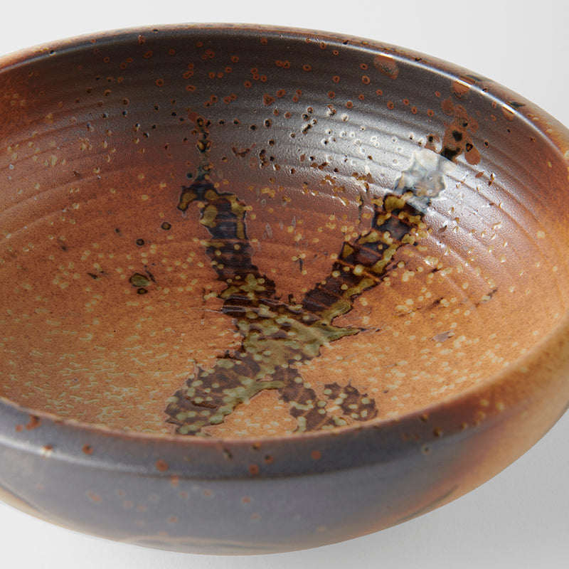 Bowl Thick Edge 20cm Wabi Sabi Glaze
