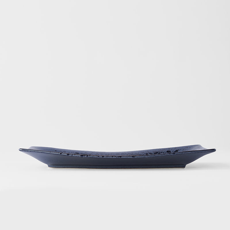 Platter Rectangular 33cm Black Pearl Glaze