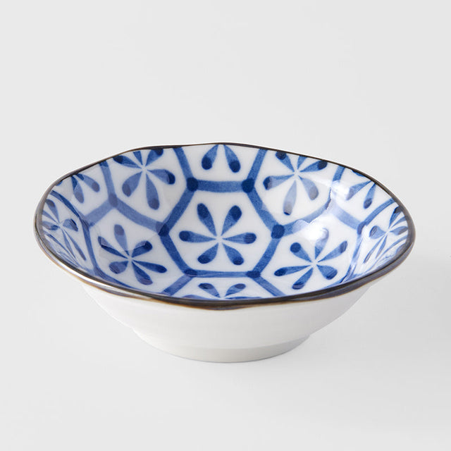 Sauce Dish 11cm Flower Pattern Design
