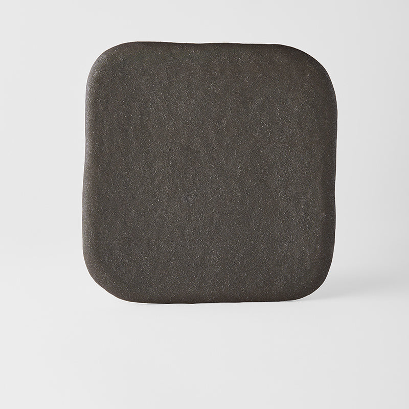 Plate Square 25cm Stone Slab Design
