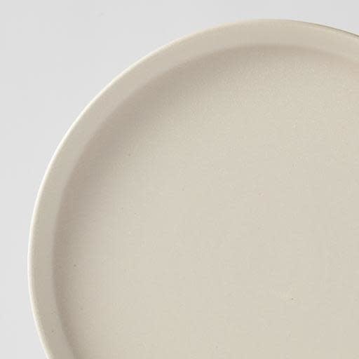 Plate High Rim 25cm Craft White Glaze