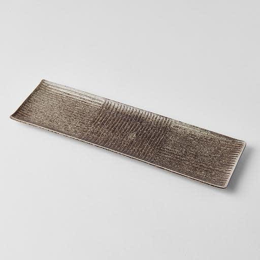 Sashimi Plate 33cm Line Design