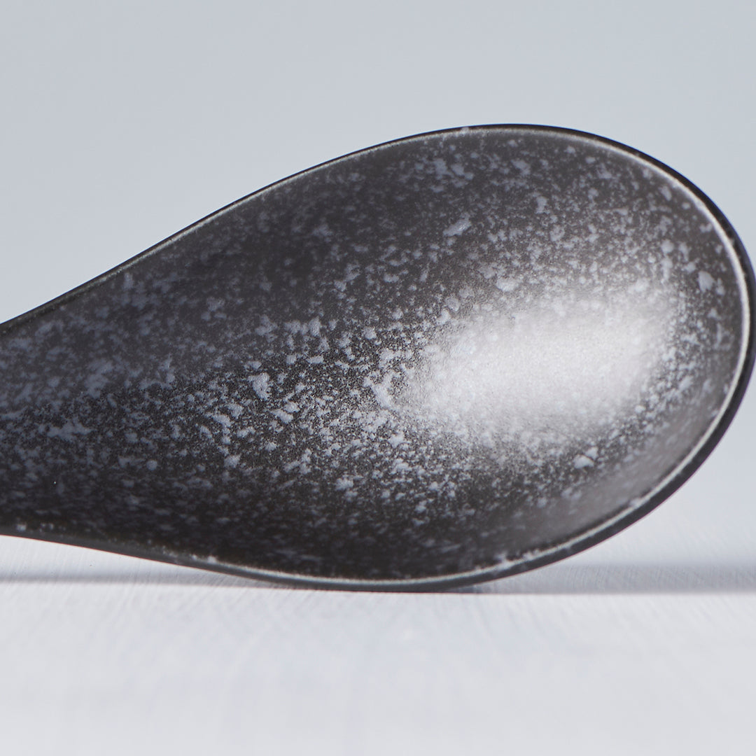 Spoon Ramen 17.5cm Kanso Matt Black Glaze