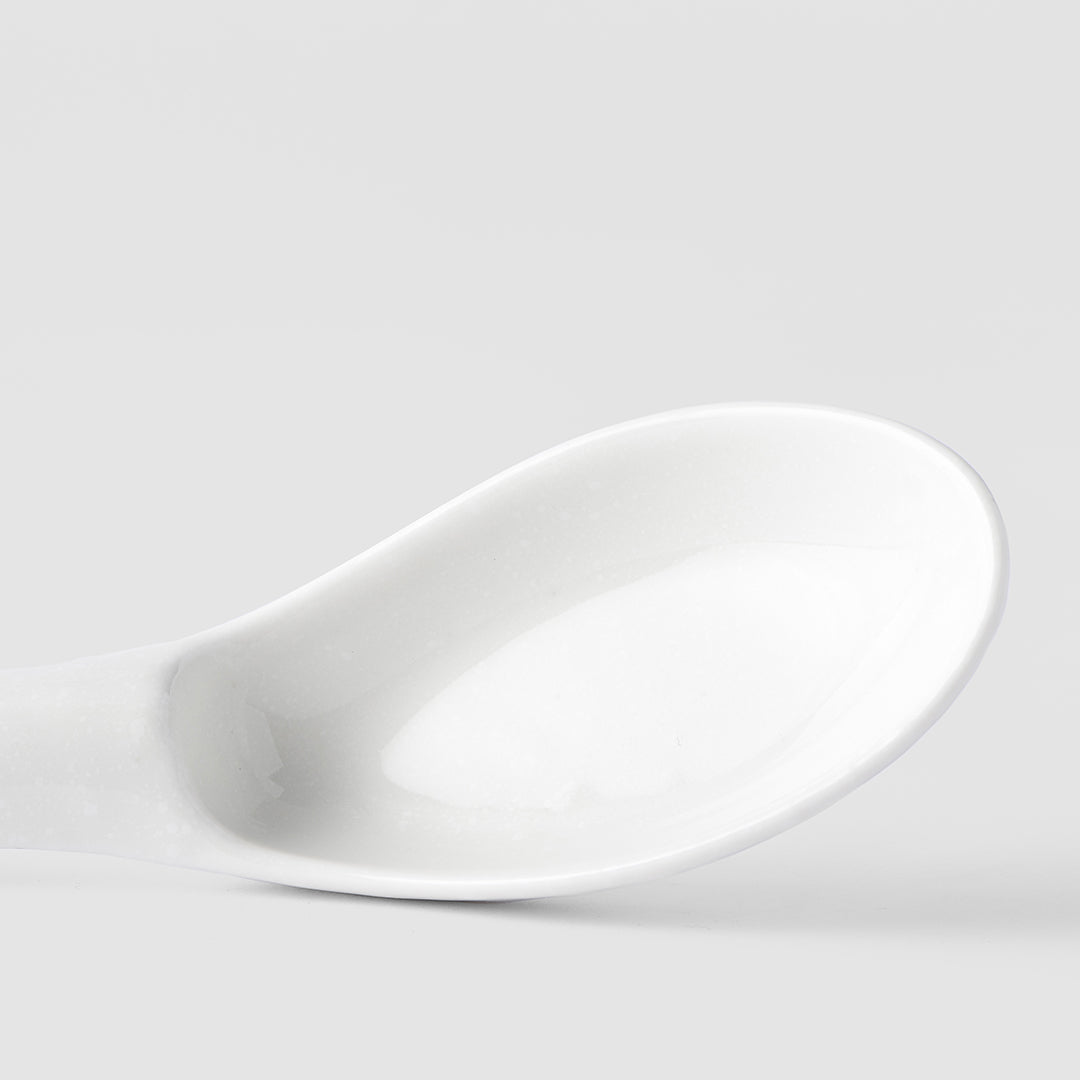 Spoon Small 15cm Kanso Soft White Glaze