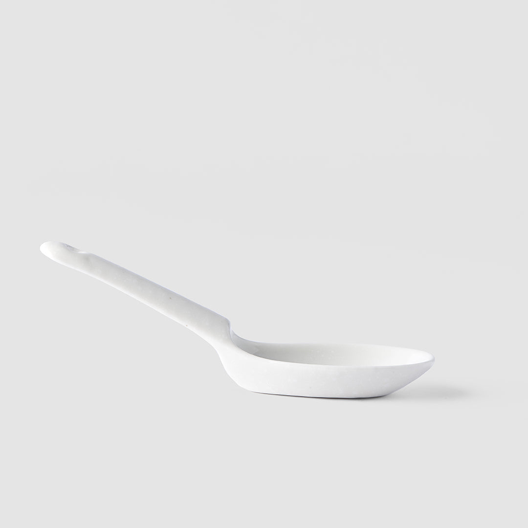Spoon Small 15cm Kanso Soft White Glaze