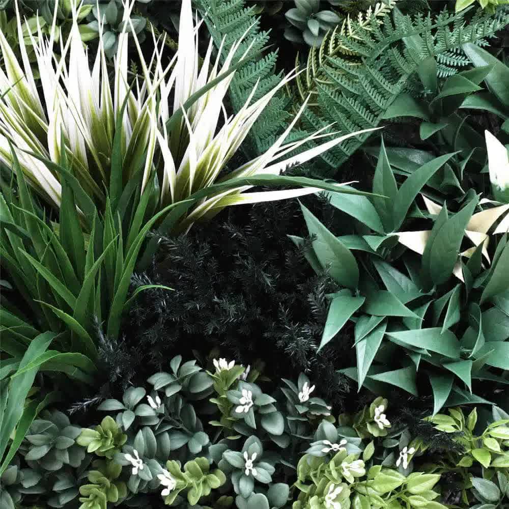 Bespoke Vertical Garden Green Wall UV Resistant 45cm x 45cm Fire Retardant