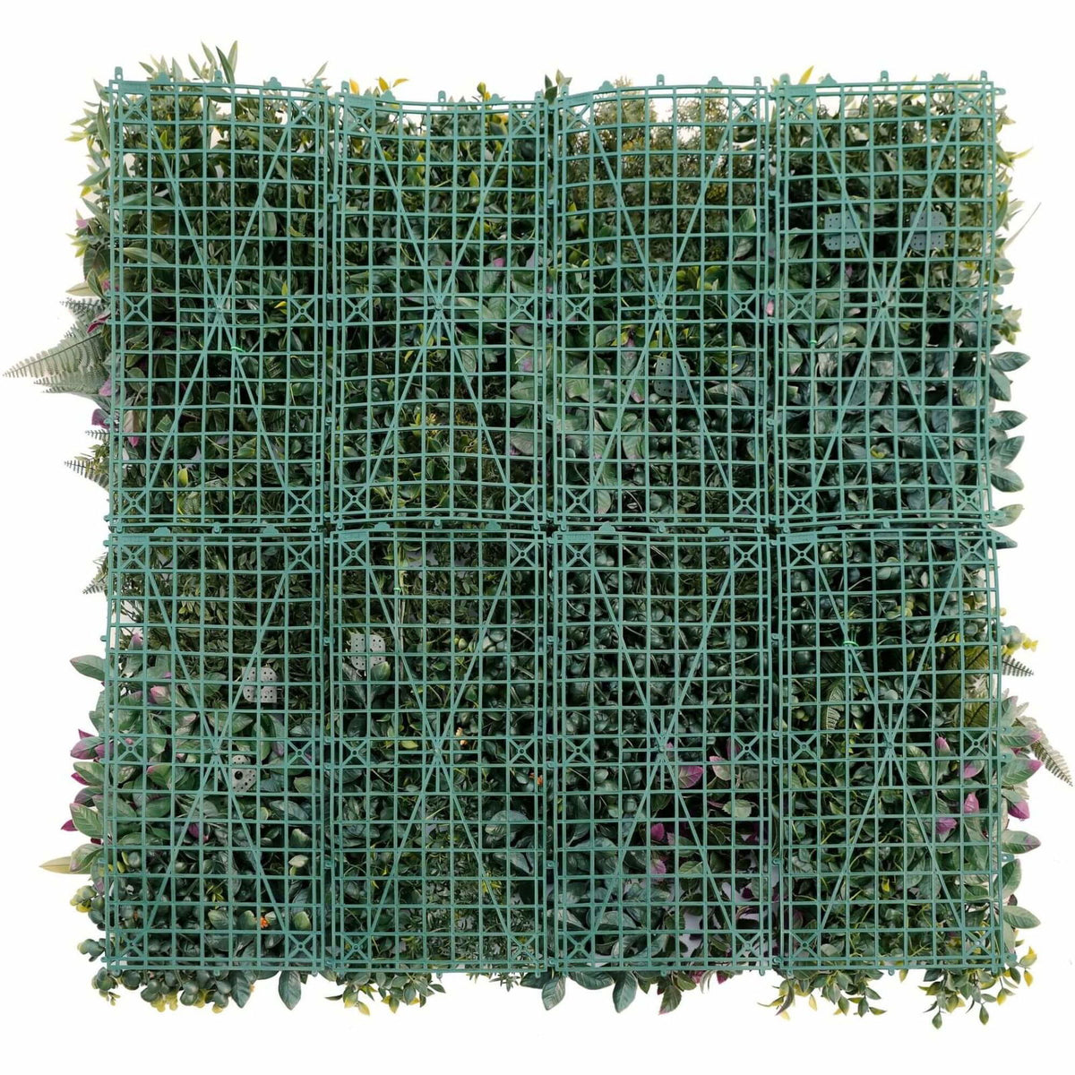 Luxury Country Fern Recycled Vertical Garden Green Wall Resistant 100cm X 100cm