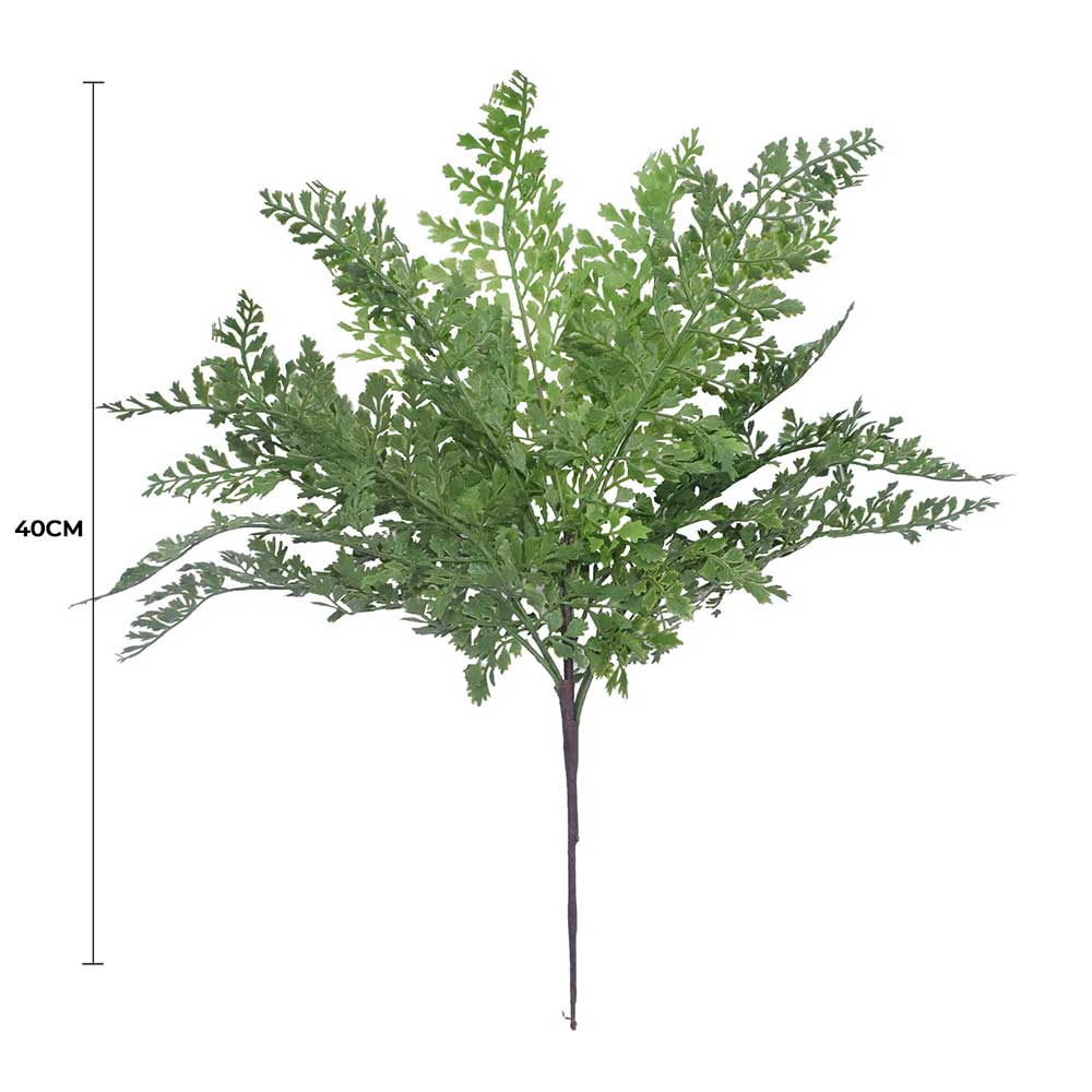 Faux Maiden Hair Fern Stem 40cm