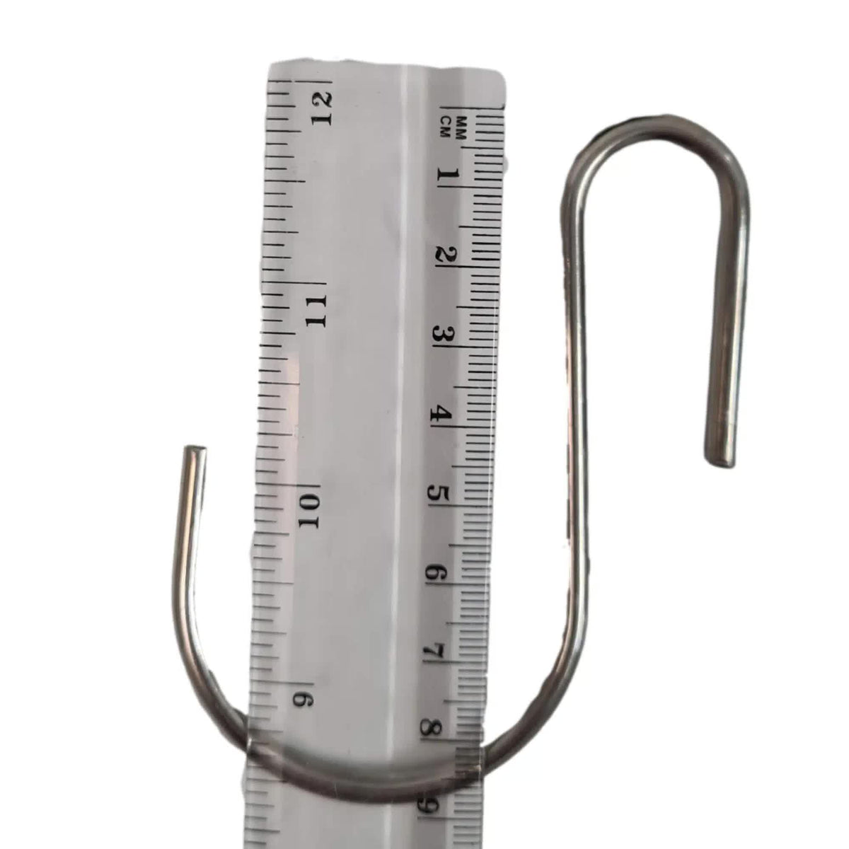 Stainless Steel Hanging Hooks 9cm x 7cm 10 Pieces