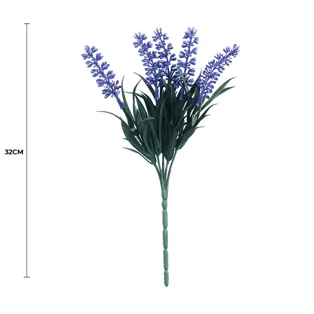 Artificial Lavender Stem (Impress Lavender) UV Resistant 32cm