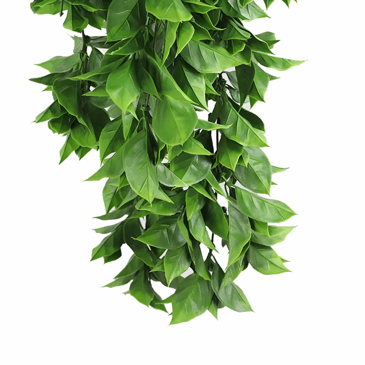 Artificial Dense Hanging Flowering Pothos Bush Vivid Green UV Rated 27cm x 72cm
