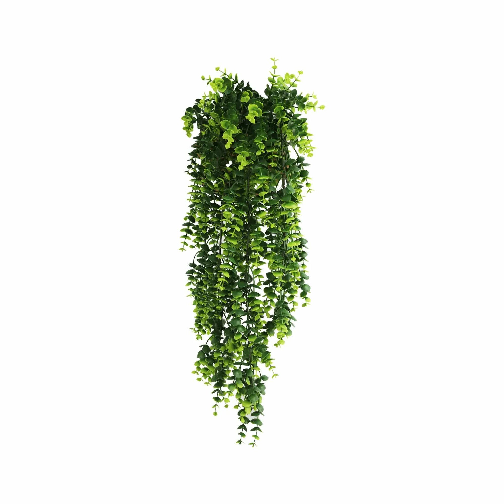 Artificial Dense Hanging Lush Green Eucalyptus Garland Bush UV Rated 18cm x 77cm