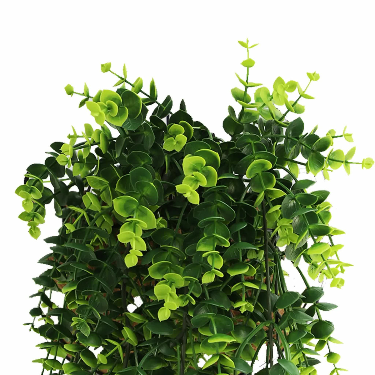 Artificial Dense Hanging Lush Green Eucalyptus Garland Bush UV Rated 18cm x 77cm