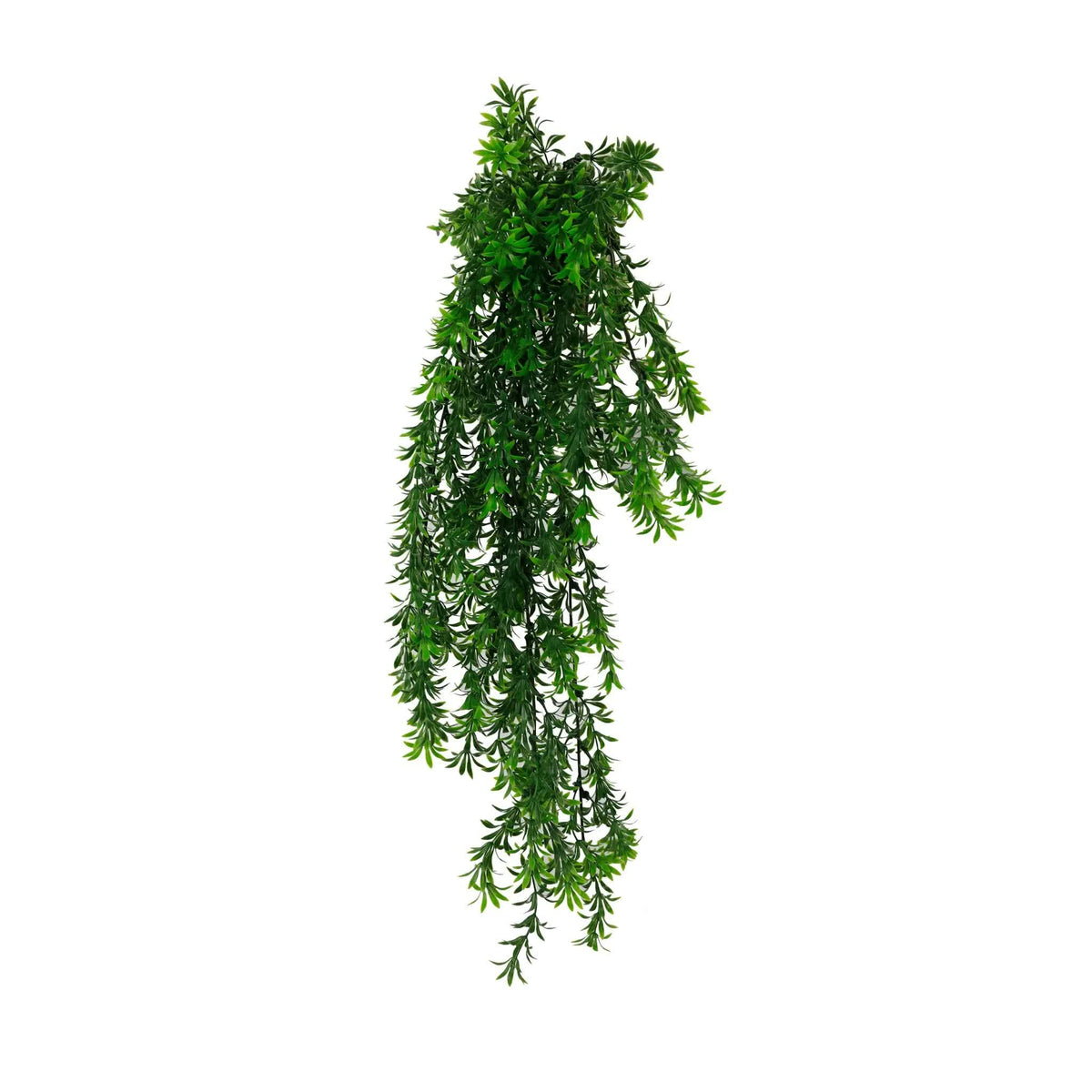 Artificial Hanging Willow Leaf Garland Bush UV Resistant & Rated 18cm x 76cm