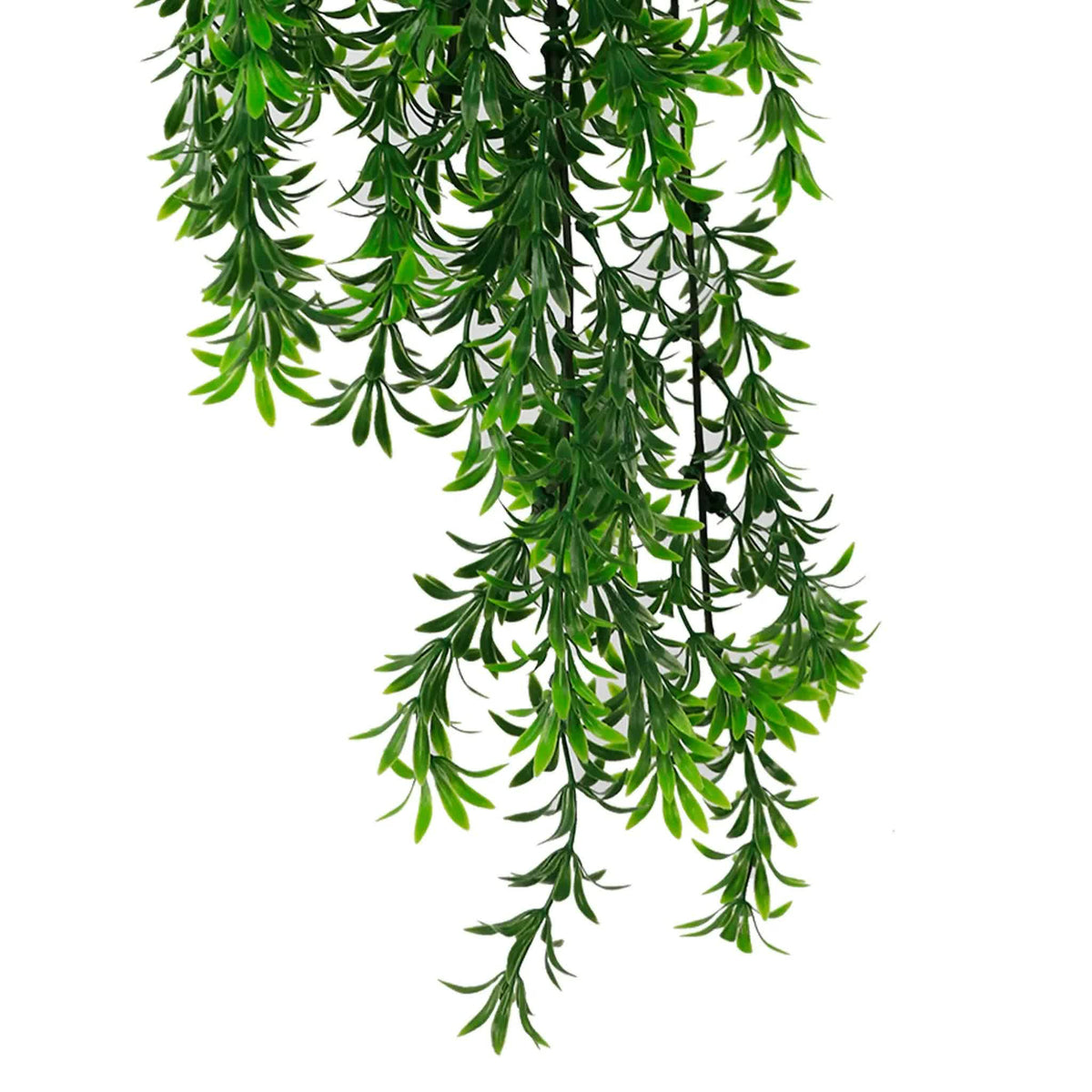 Artificial Hanging Willow Leaf Garland Bush UV Resistant & Rated 18cm x 76cm