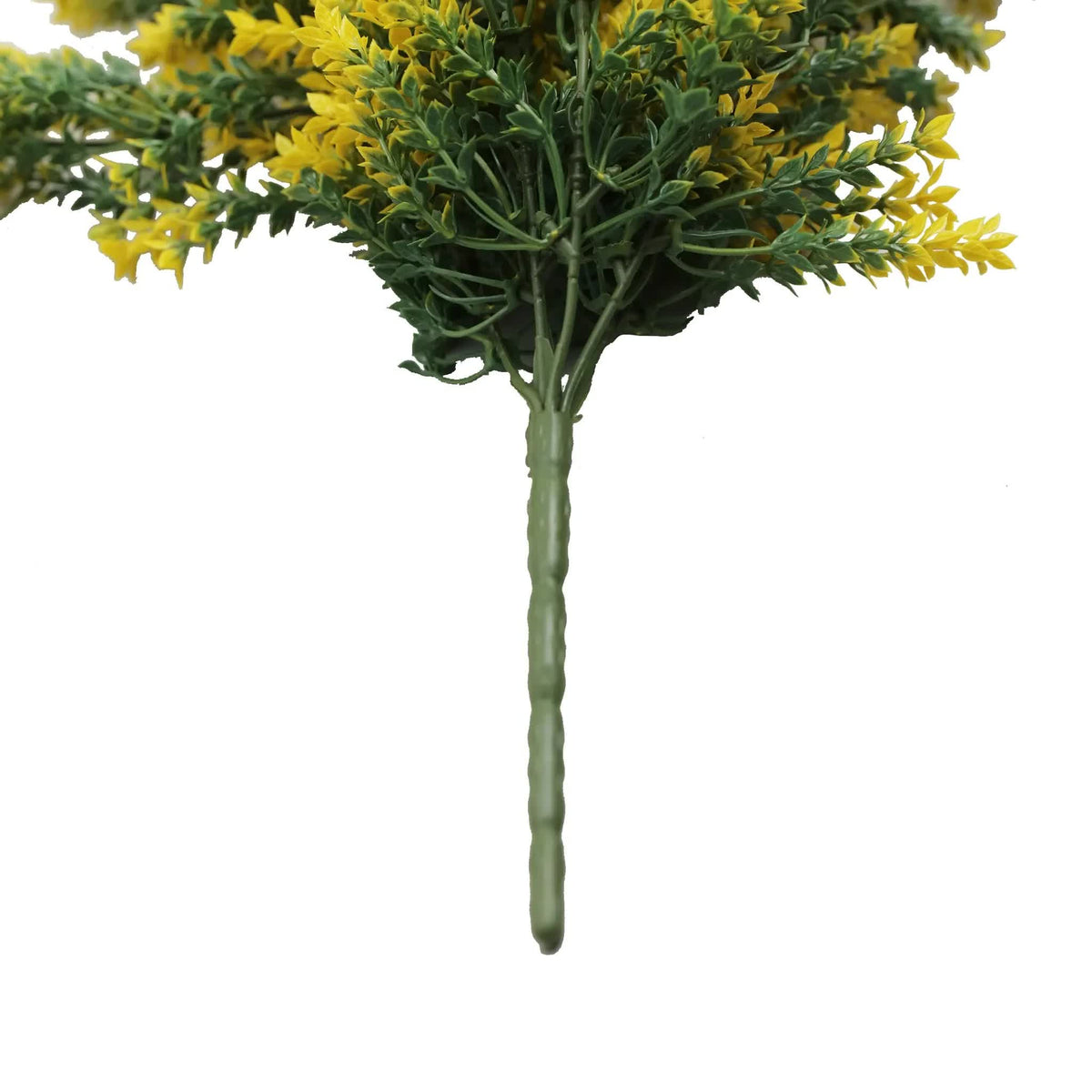 Artificial Hanging Yellow & Green Willow Leaf Garland Bush UV Rated 20cm x 76cm