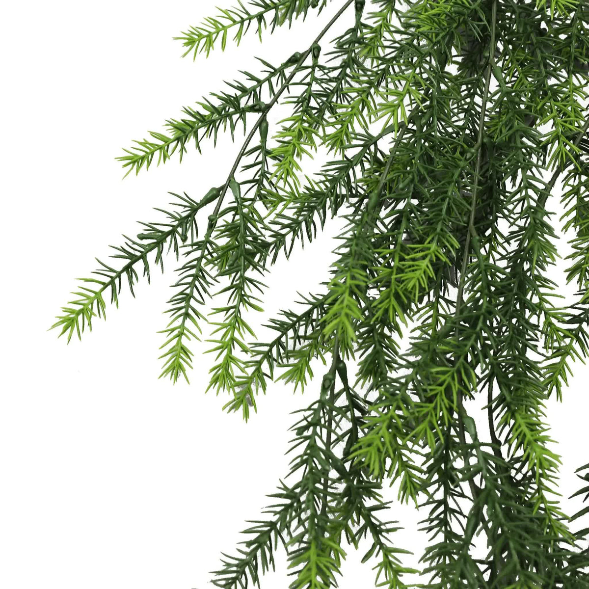 Artificial Hanging Cedar Vine Garland Bush UV Resistant & Fire Rated 20cm x 76cm