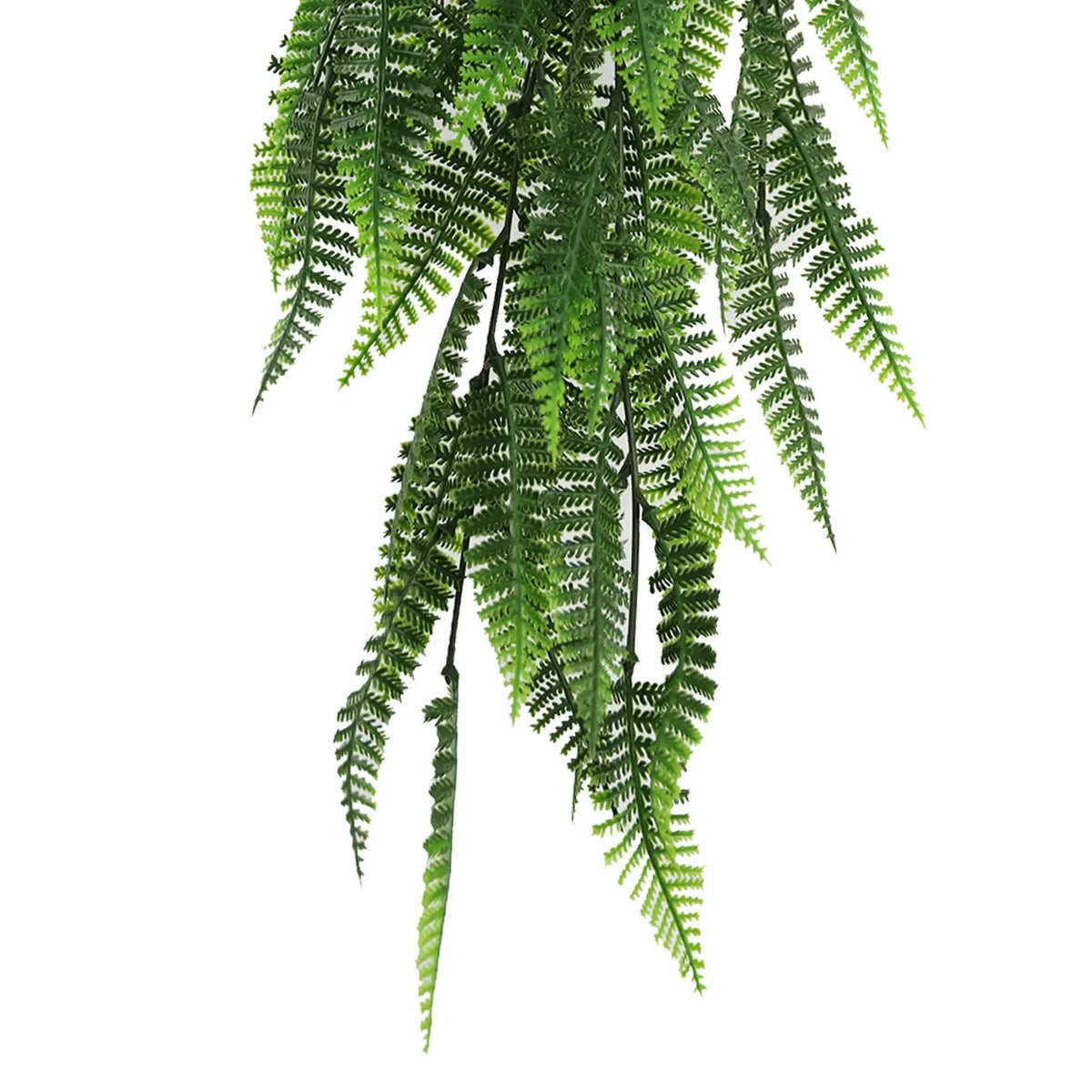 Artificial Hanging Fern Garland Bush UV Resistant and Fire Rated 18cm x 76cm