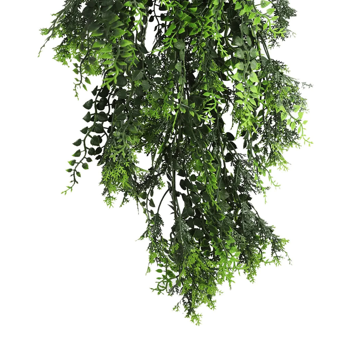 Artificial Hanging Mediterranean Fern Vine UV Resistant & Fire Rated 22cm x 76cm