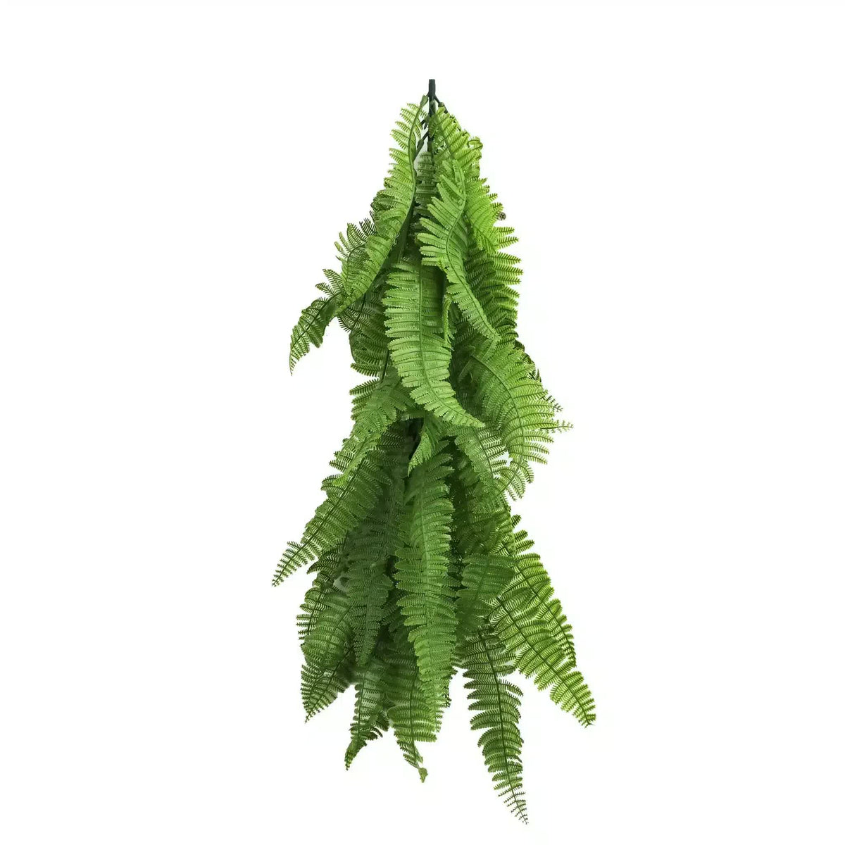 Artificial Extendable Hanging Bright Green Hanging Fern Vine UV Resistant 55cm