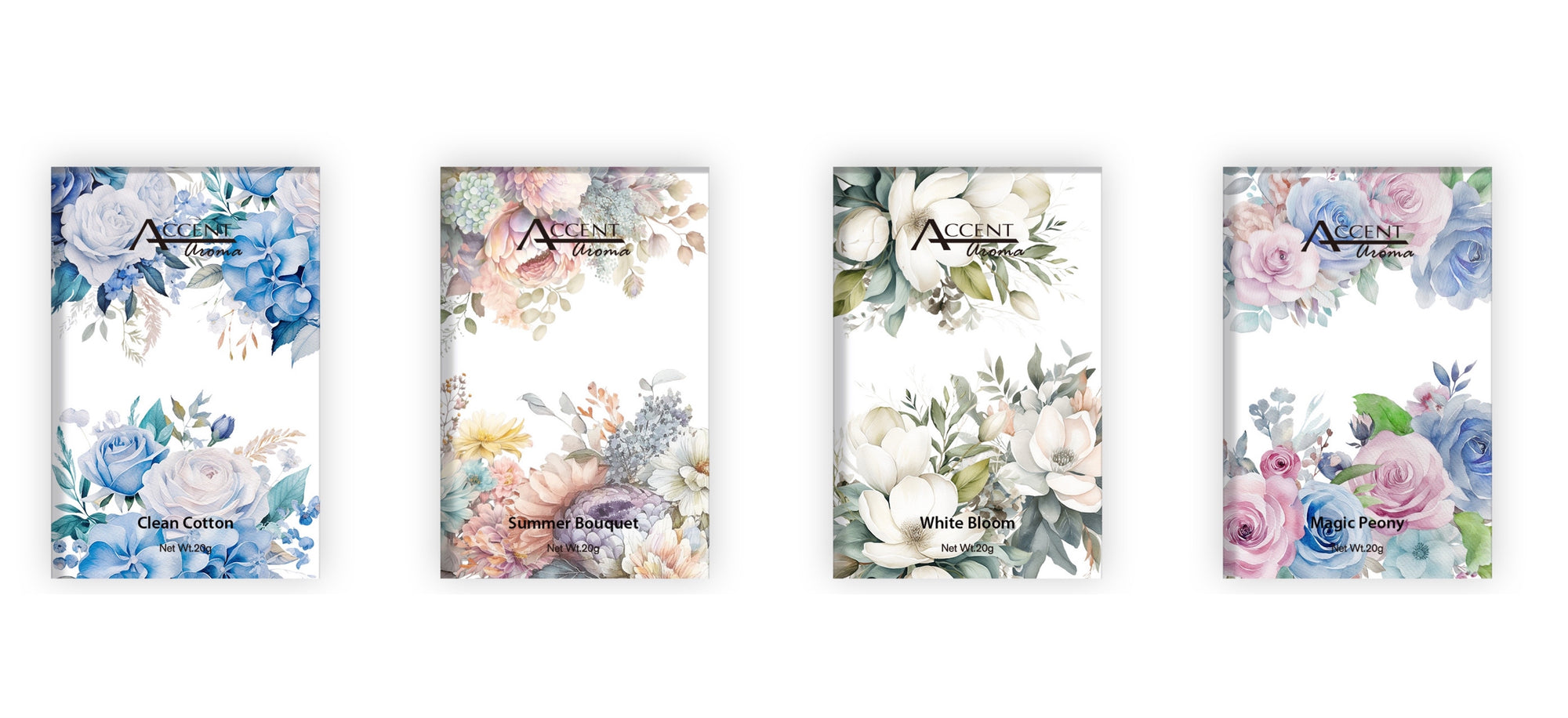bulk 96 Aromatic Bouquet Scented Sachet 20G