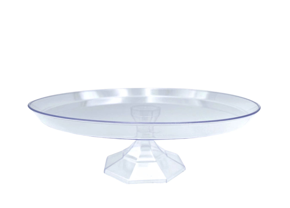 bulk 24 Clear Acrylic Cake Stand 30cm