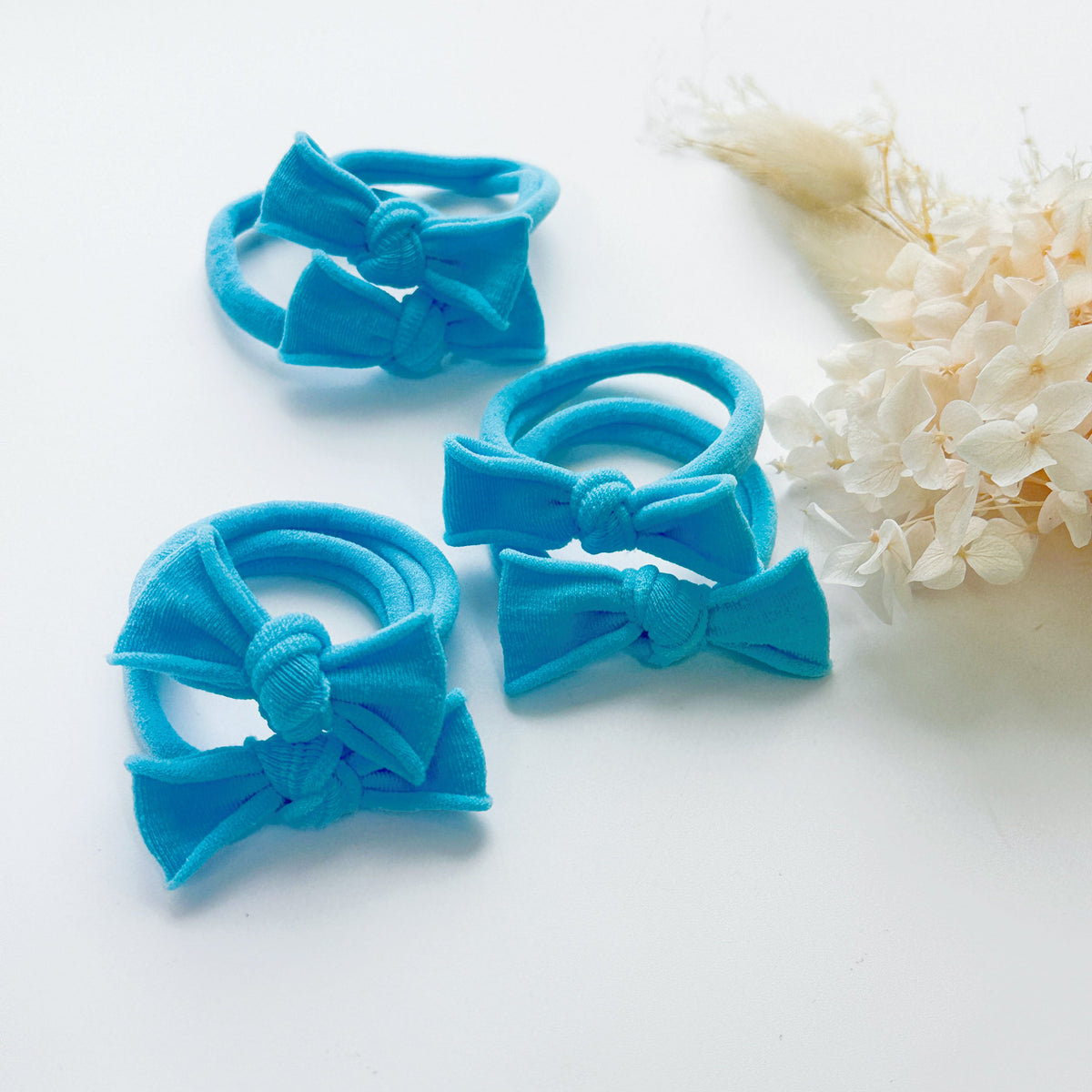 Handmade Simple Bows - School colours - Yellow - 3 pairs (save 15%)