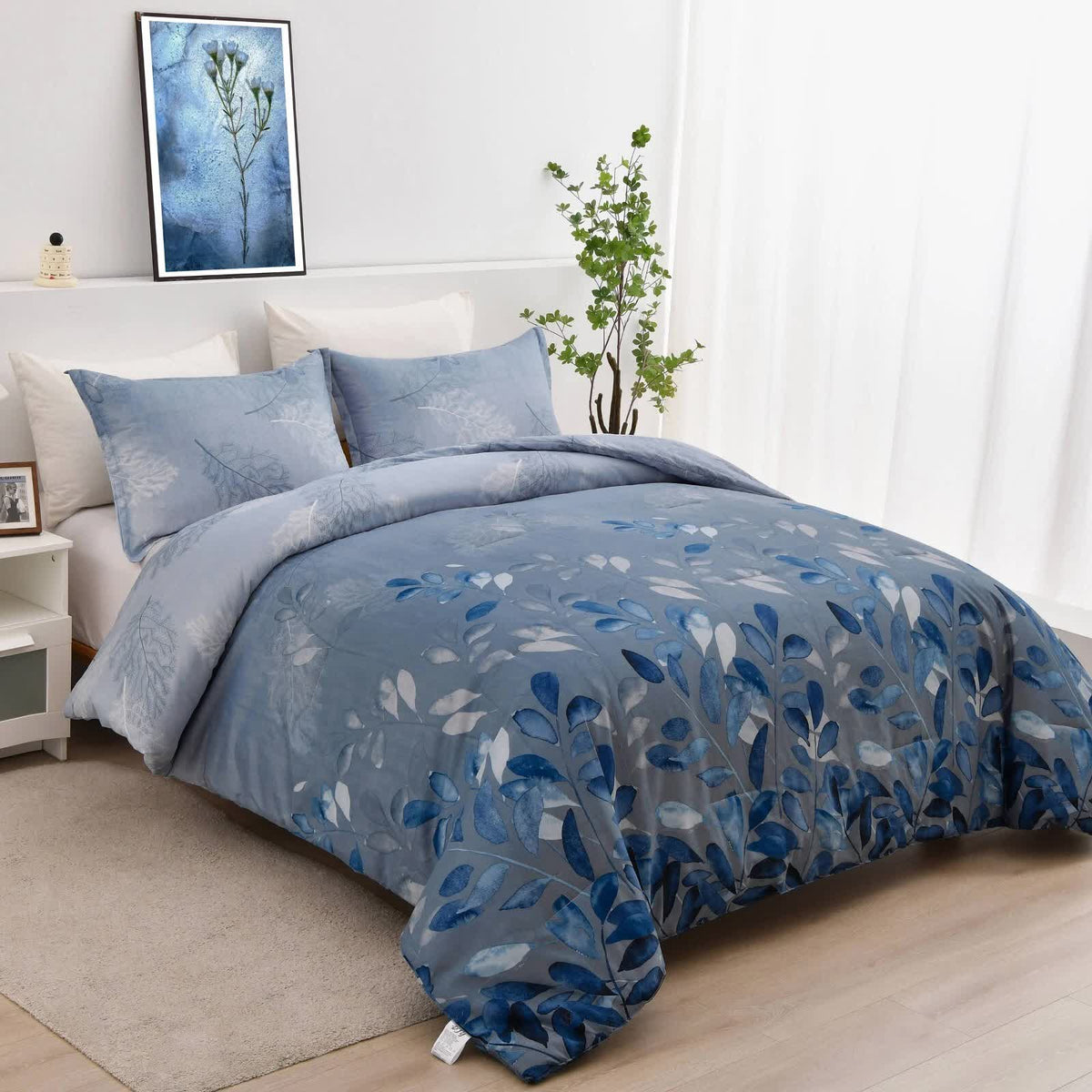 GlowUp Bedroom Comforter – 3‑Piece Insta‑Aesthetic Set