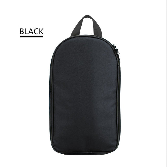 Portable Kitchen Utensil Storage Bag - Lightweight Organizer for Camping and Outdoor Cooking, Black