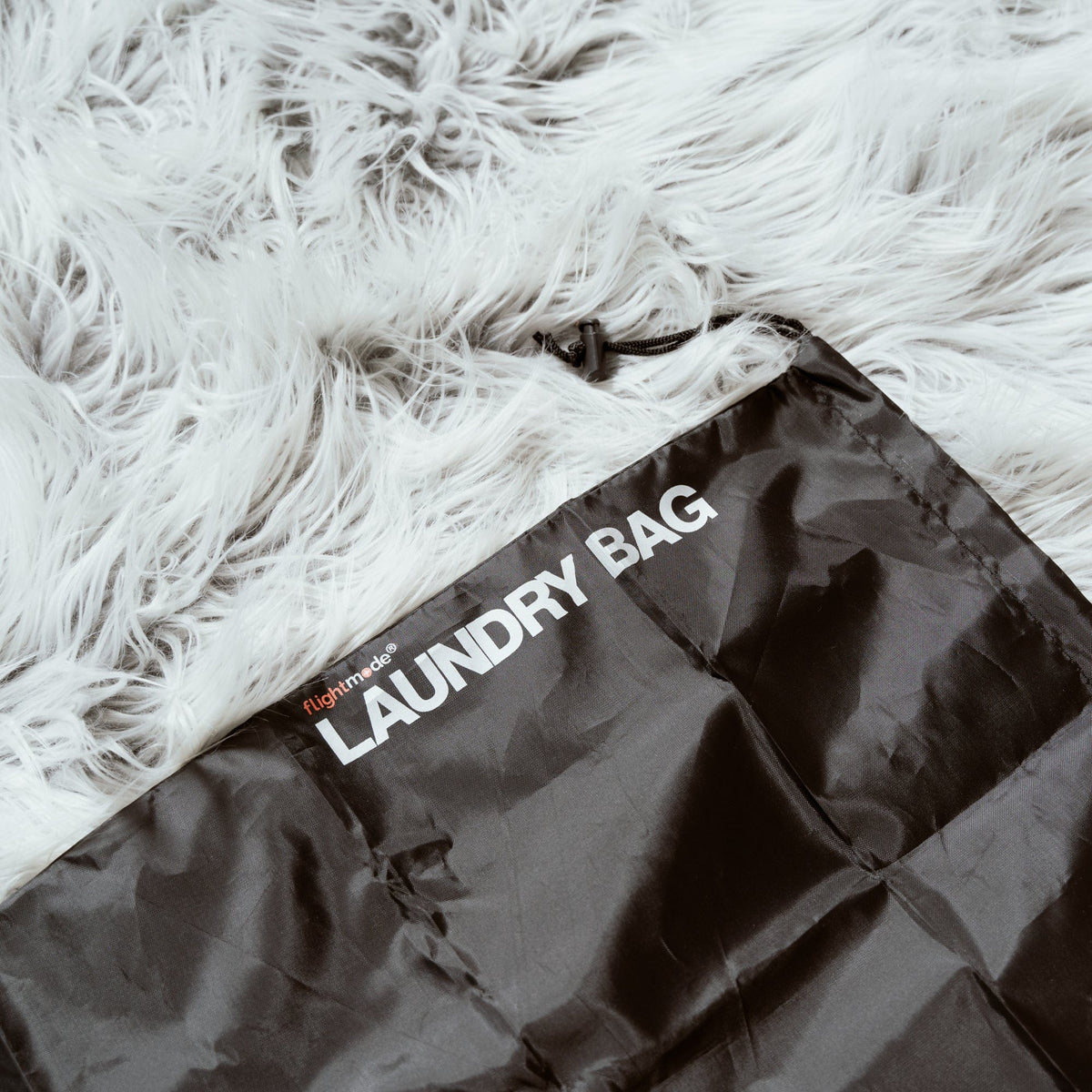 2Pcs Travel Laundry Bag Drawstring Water Resistant Sports Gym Clothes Organiser