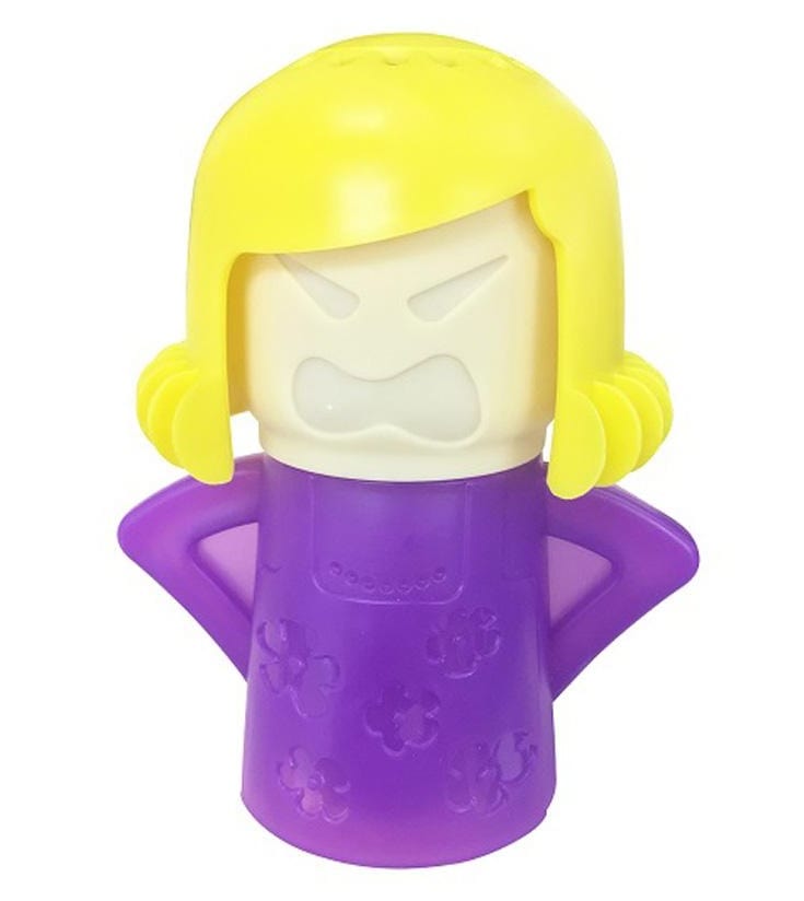 3 Pcs MAD MAMA Microwave Cleaner – BPA-Free Steam Cleaning (Assorted Colors)