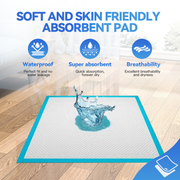 80pk Adult Disposable Bed Underpads 60 x 90cm