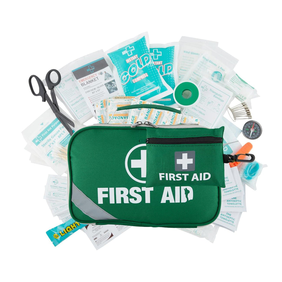 516 Pcs Premium 2 in 1 Emergency First Aid Kit ARTG Registered Australia Compact