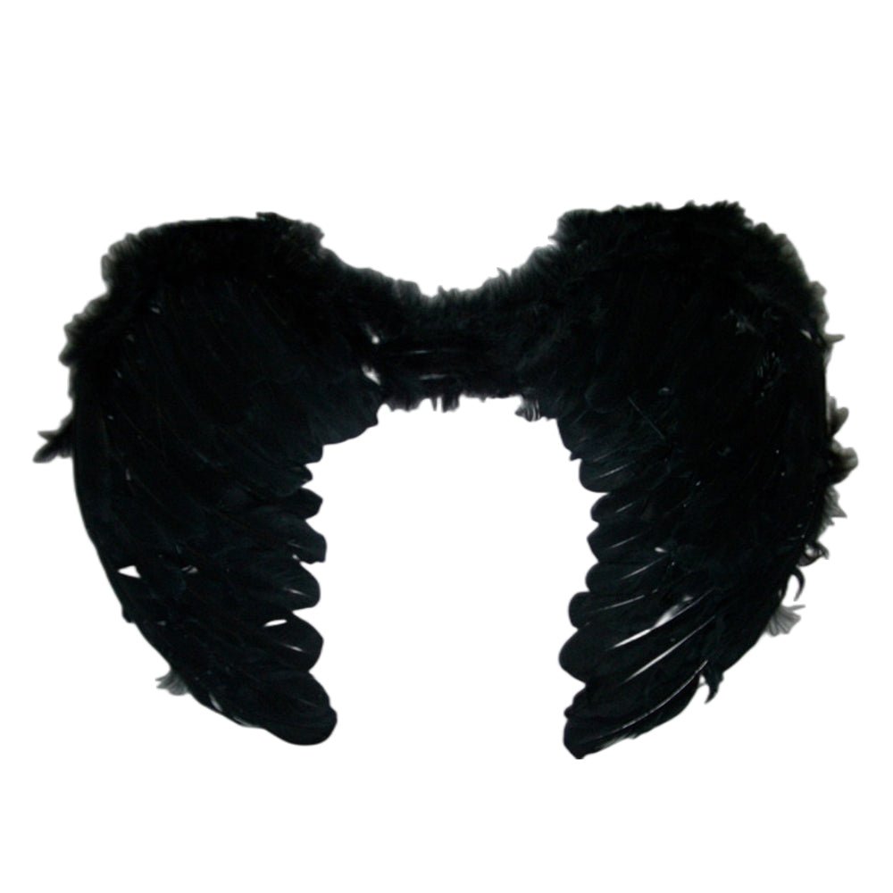 Large feather angel wings assorted colours - White