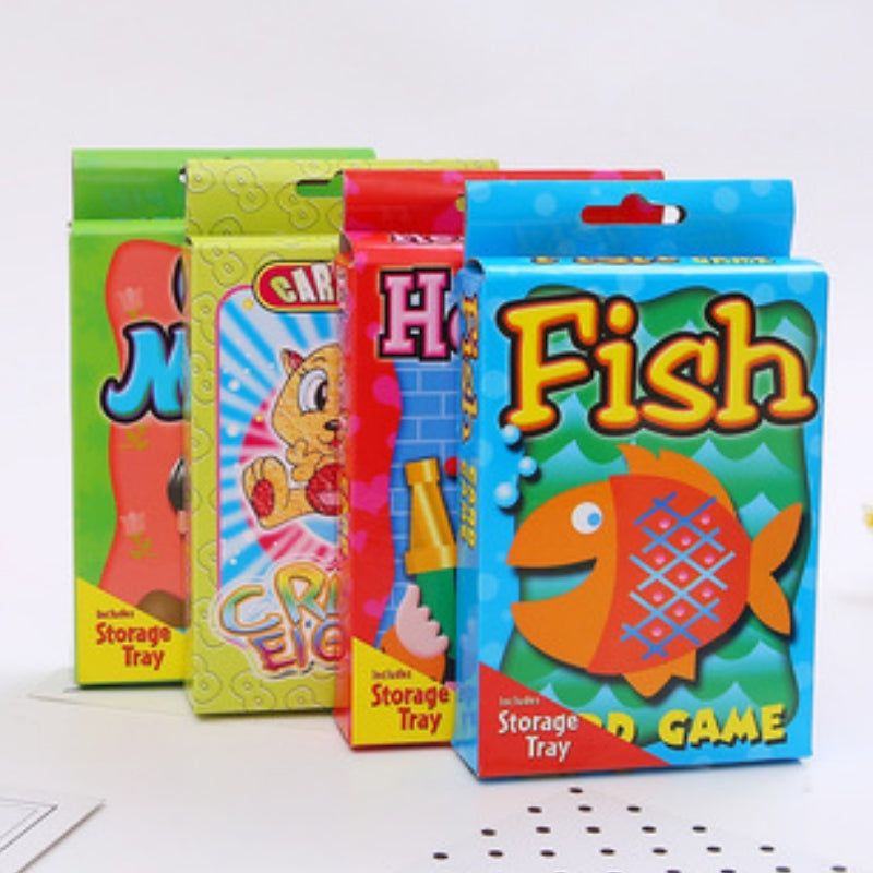 Crazy Eight Hearts Old Maid Fish Educational children card games - Hearts
