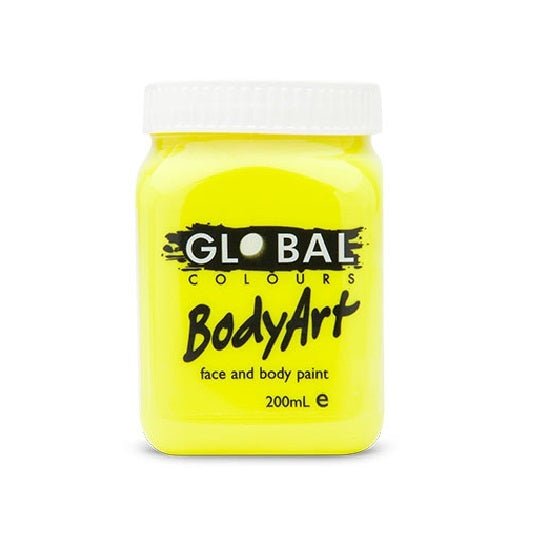 Global Colours BodyArt Face & body paint 200ml Performance quality Deep Green