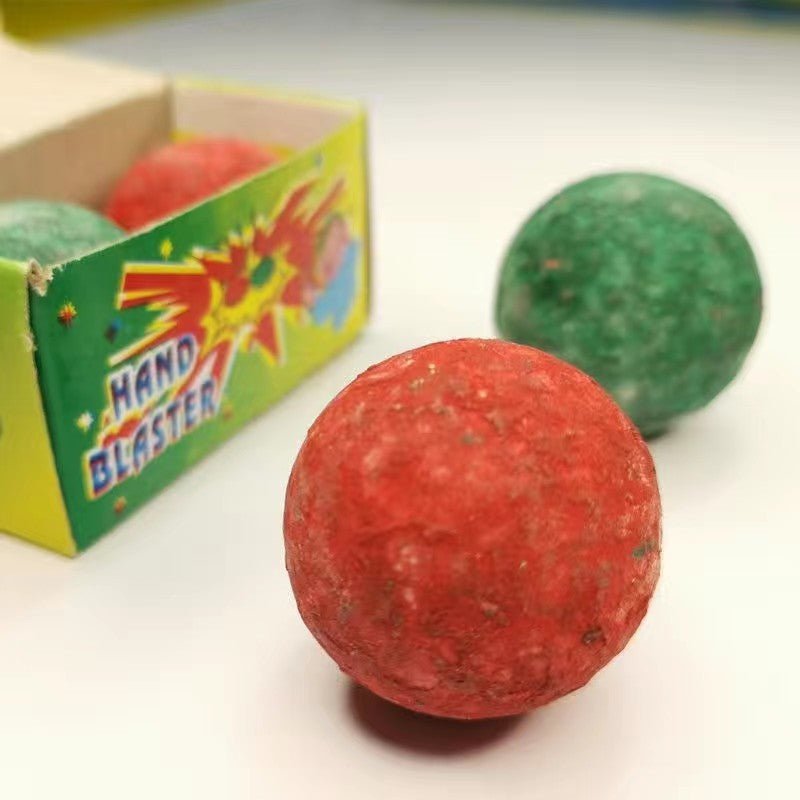 4 packs of HAND BLASTER Spark Ball Popping Blaster Board Cannon Pop on Bump