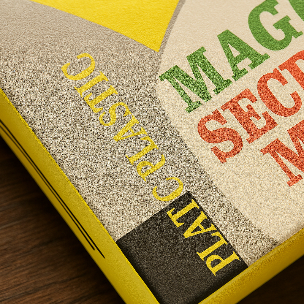 Magic Secret Marked Playing Cards Plastic Coated Magic Tricks Card Illusions