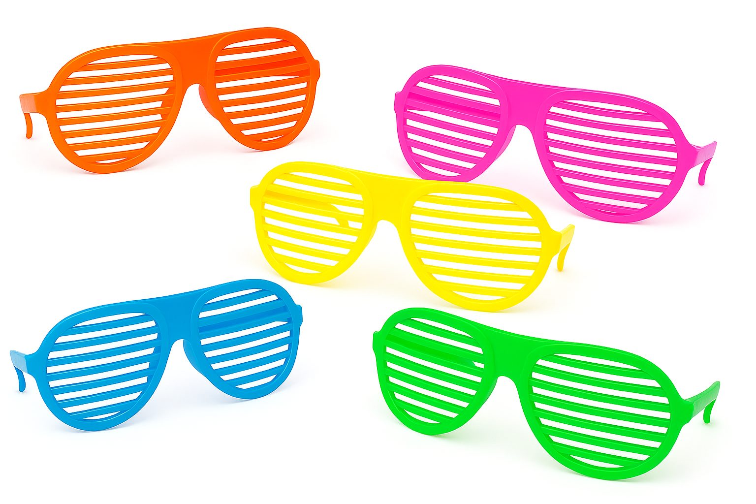2X Giant Oversized Shutter Shades Assorted Glasses Novelty Costume Accessory