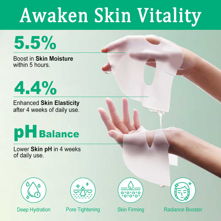 collagen Real Deep Facial Sheet Mask Women Deep Moisturizing Overnight Sleeping