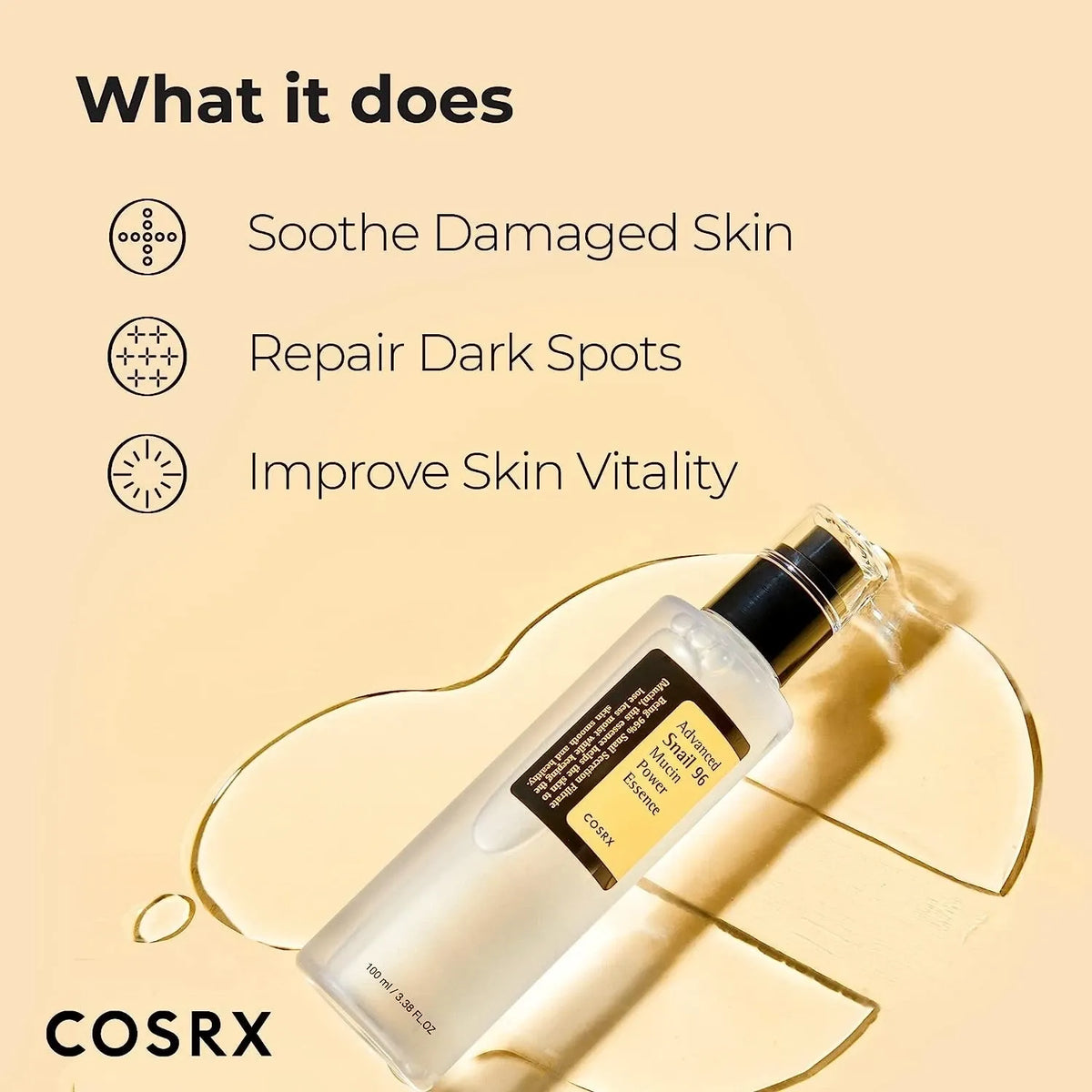 COSRX Advanced Snail 96 Mucin Power Essence - 100ml