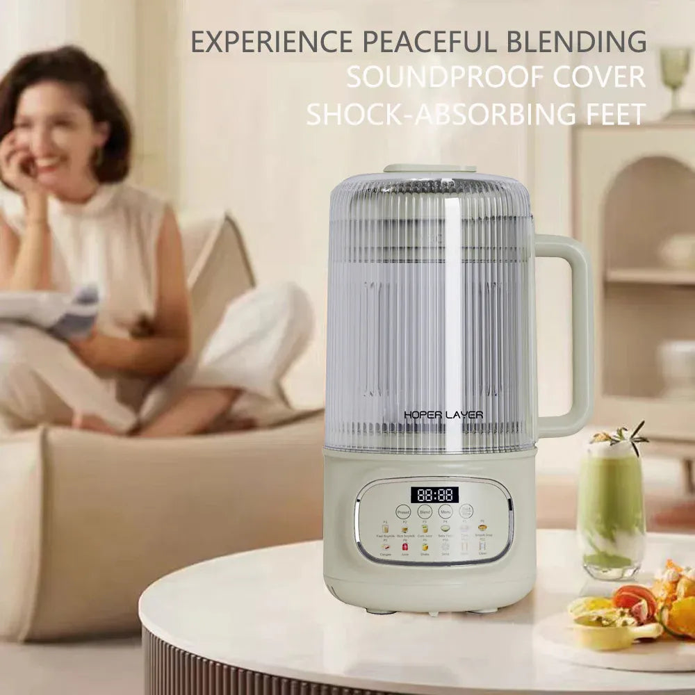 Hoper Layer 8in1 Quite Cooking Blender with Silent Shield 24H - Cleaning AU