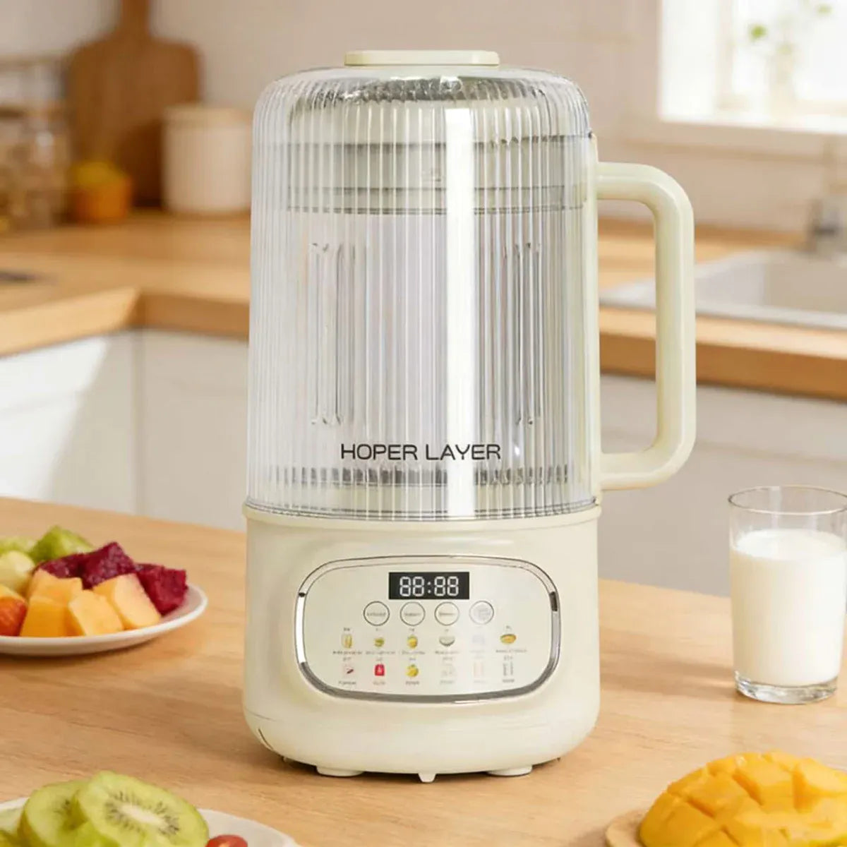 Hoper Layer 8in1 Quite Cooking Blender with Silent Shield 24H - Cleaning AU
