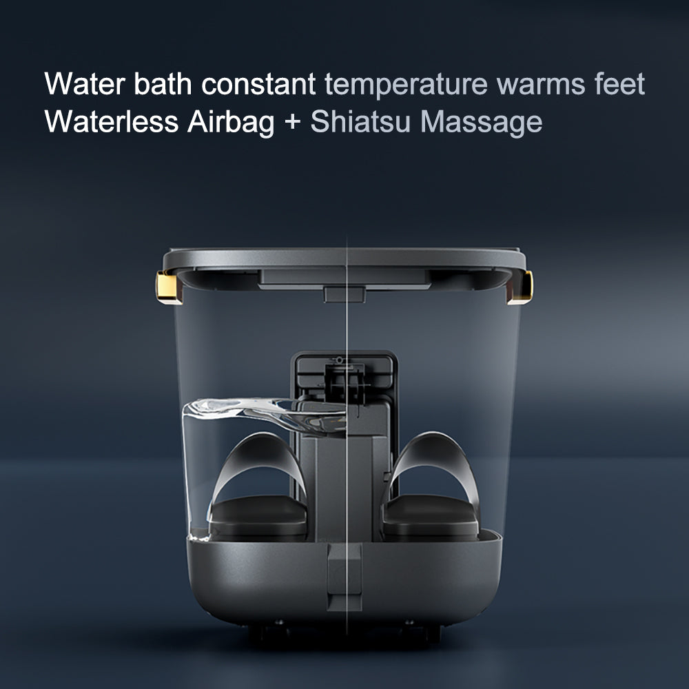 Hoper Layer Foot SPA Airbag Squeezing Foot Bath Massager Dry - 01