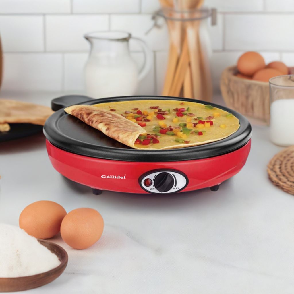 GALLIDEI Electric Griddle & Crepe Maker