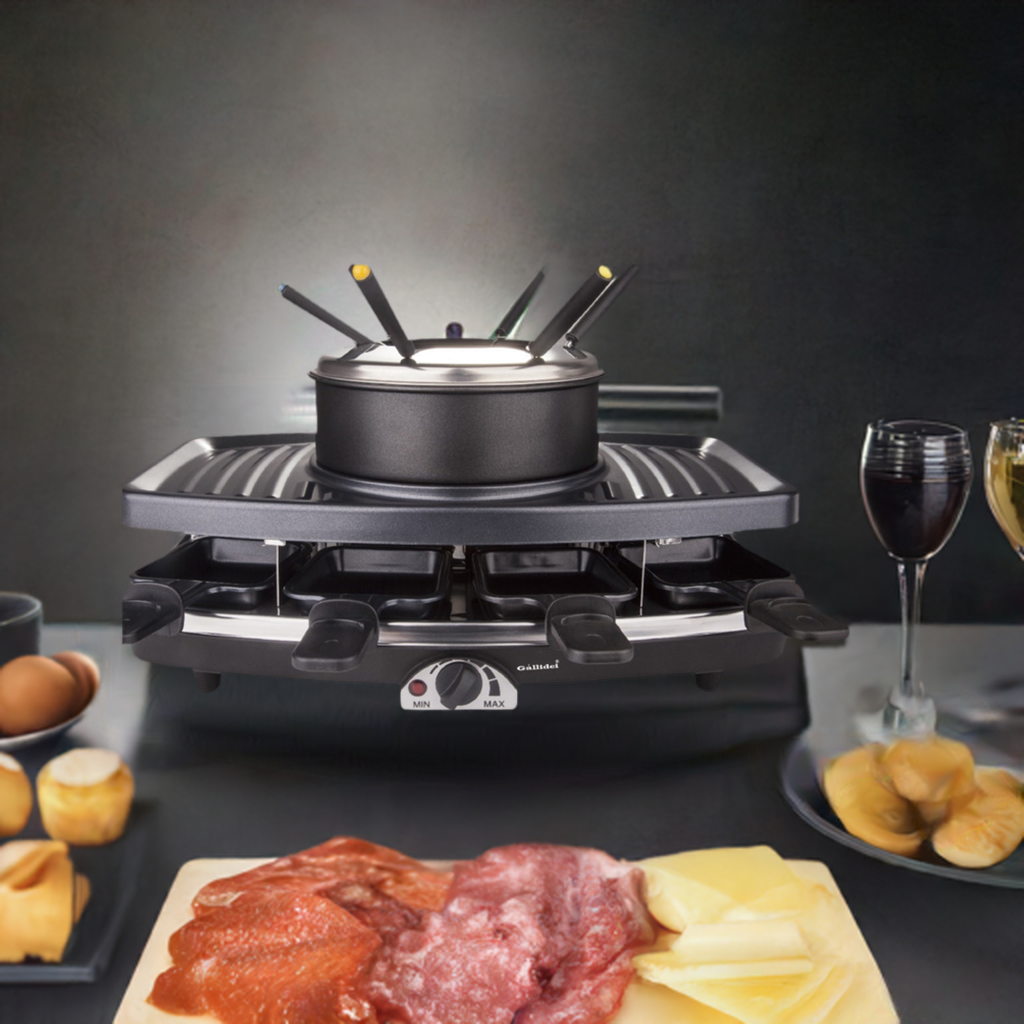 GALLIDEI Fondue & Raclette Grill