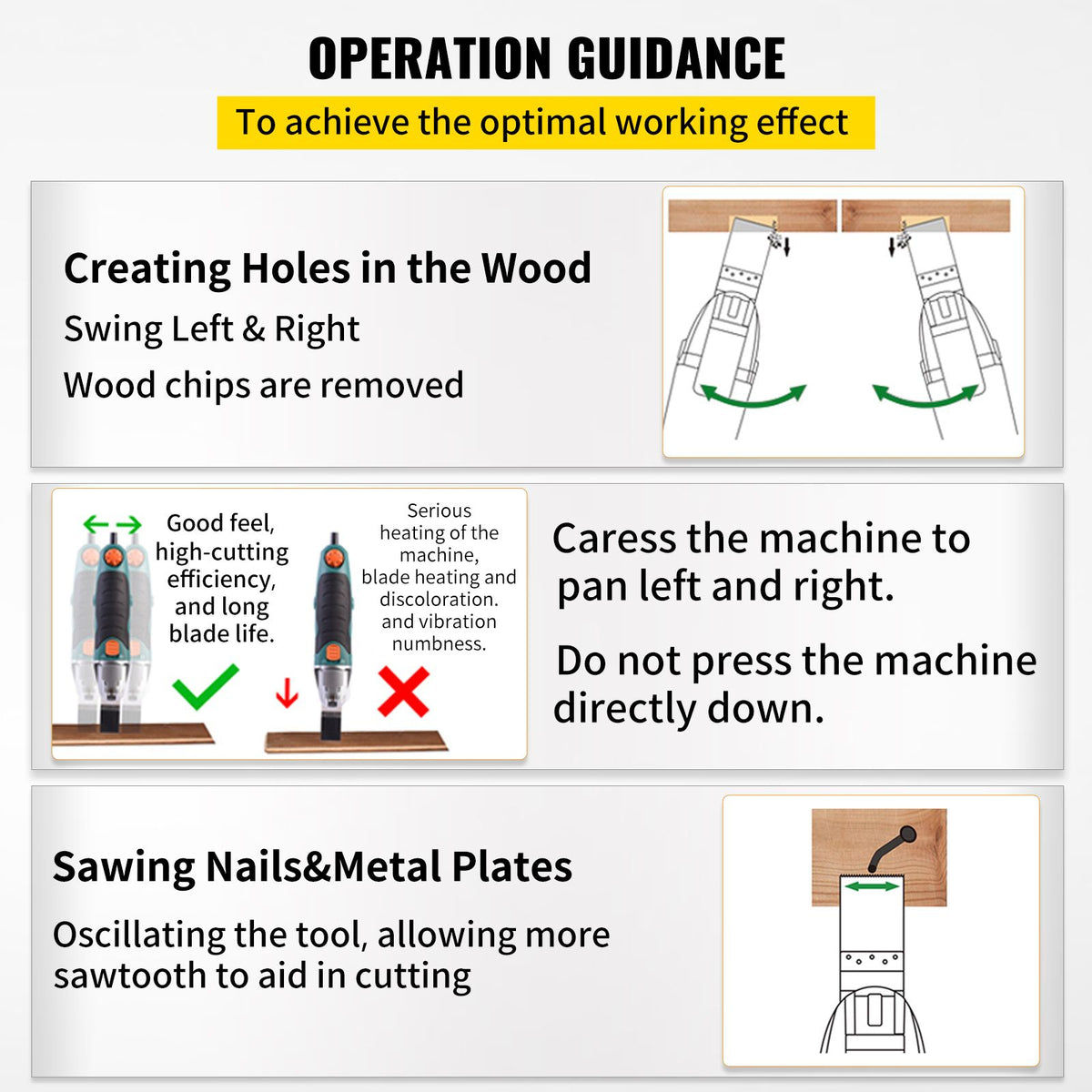 100PCS Oscillating Saw Blades, Quick Release Multitool Blades Kit, HCS Tool Blades for Wood Plastic, Compatible with Dewalt Dremel Fein Worx Bosch Makita Milwaukee