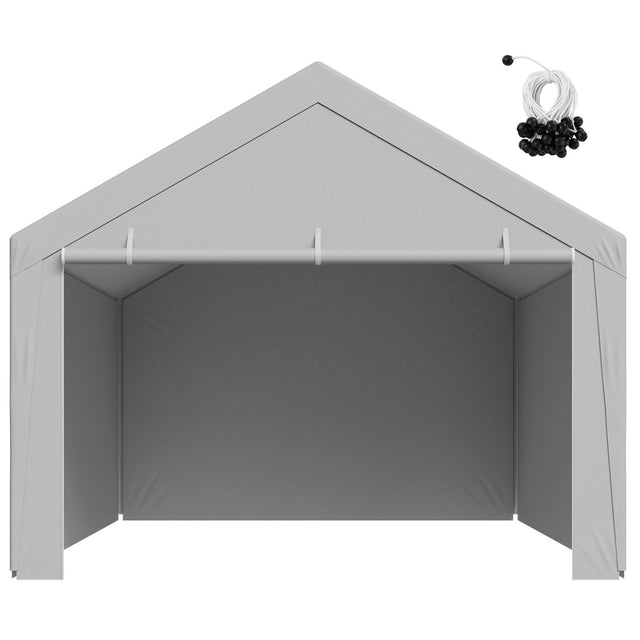 Carport Replacement Canopy 6x4 M Tarp Ball Buggees Grey Frame Not Included