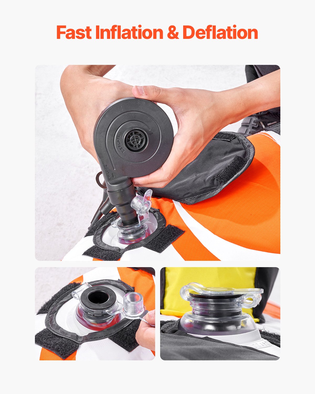 Towable Tube for Boating 1-2 Riders Inflatable Boat Tubes and Towables