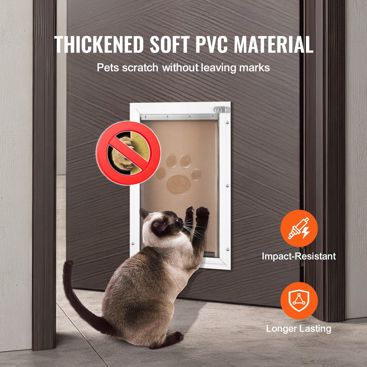 Pet Door Replacement Flap 20.96 x 31.12 cm Compatible with Pet Door
